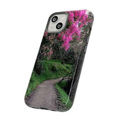 Scenic Path Phone Case | Floral Photography Phone Case | iPhone | Pixel | Samsung