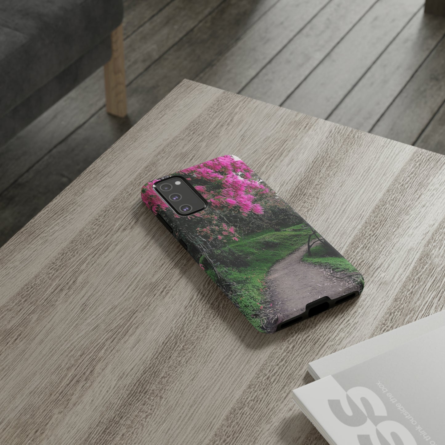 Scenic Path Phone Case | Floral Photography Phone Case | iPhone | Pixel | Samsung