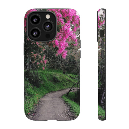 Scenic Path Phone Case | Floral Photography Phone Case | iPhone | Pixel | Samsung