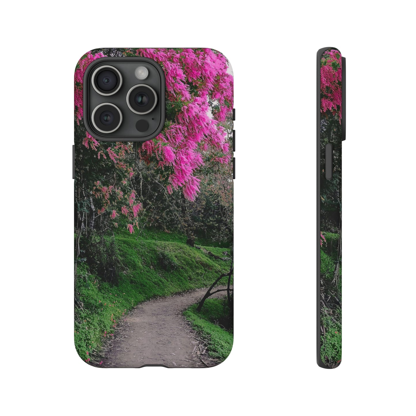 Scenic Path Phone Case | Floral Photography Phone Case | iPhone | Pixel | Samsung