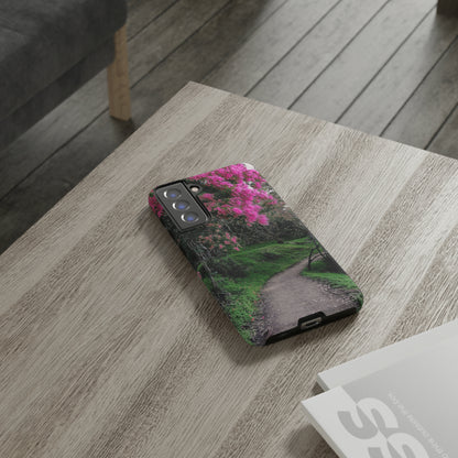 Scenic Path Phone Case | Floral Photography Phone Case | iPhone | Pixel | Samsung