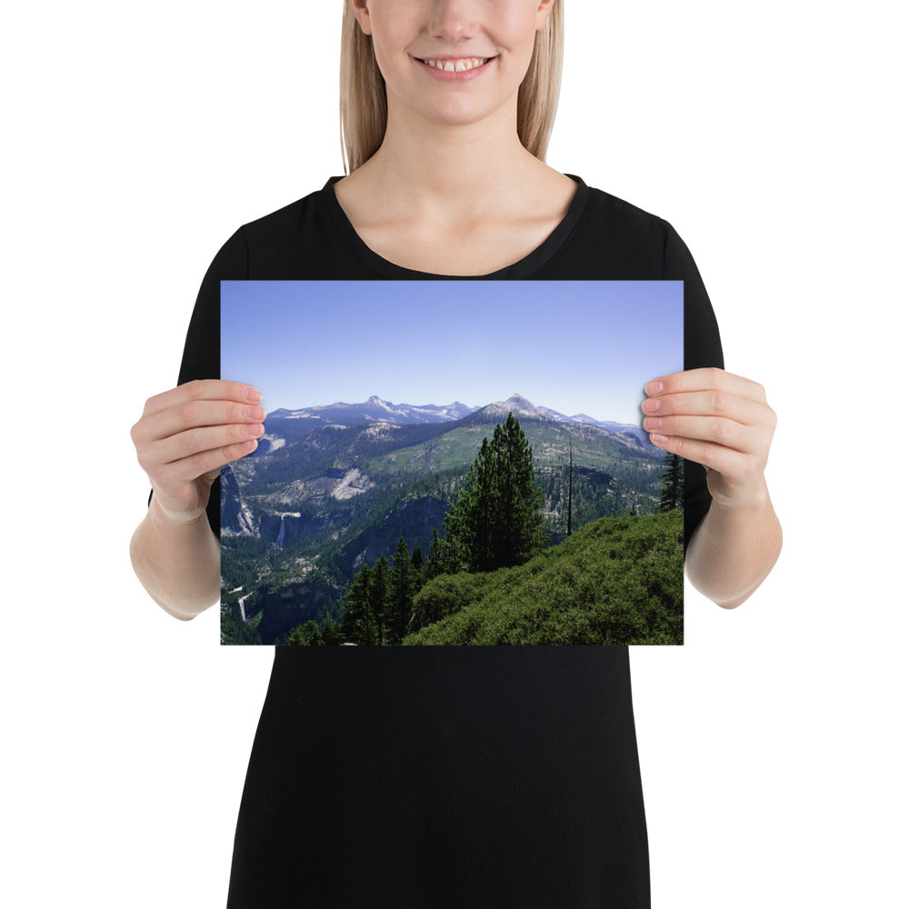 Yosemite Photography Print | Matte Paper Poster