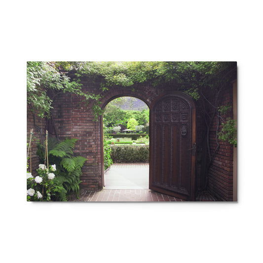 Garden Door Photography Metal prints | Aluminum Print