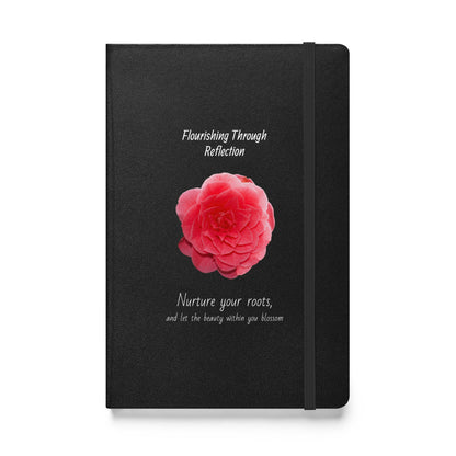 Personal Hardcover Journal | Red Camellia | 80 Page Notebook