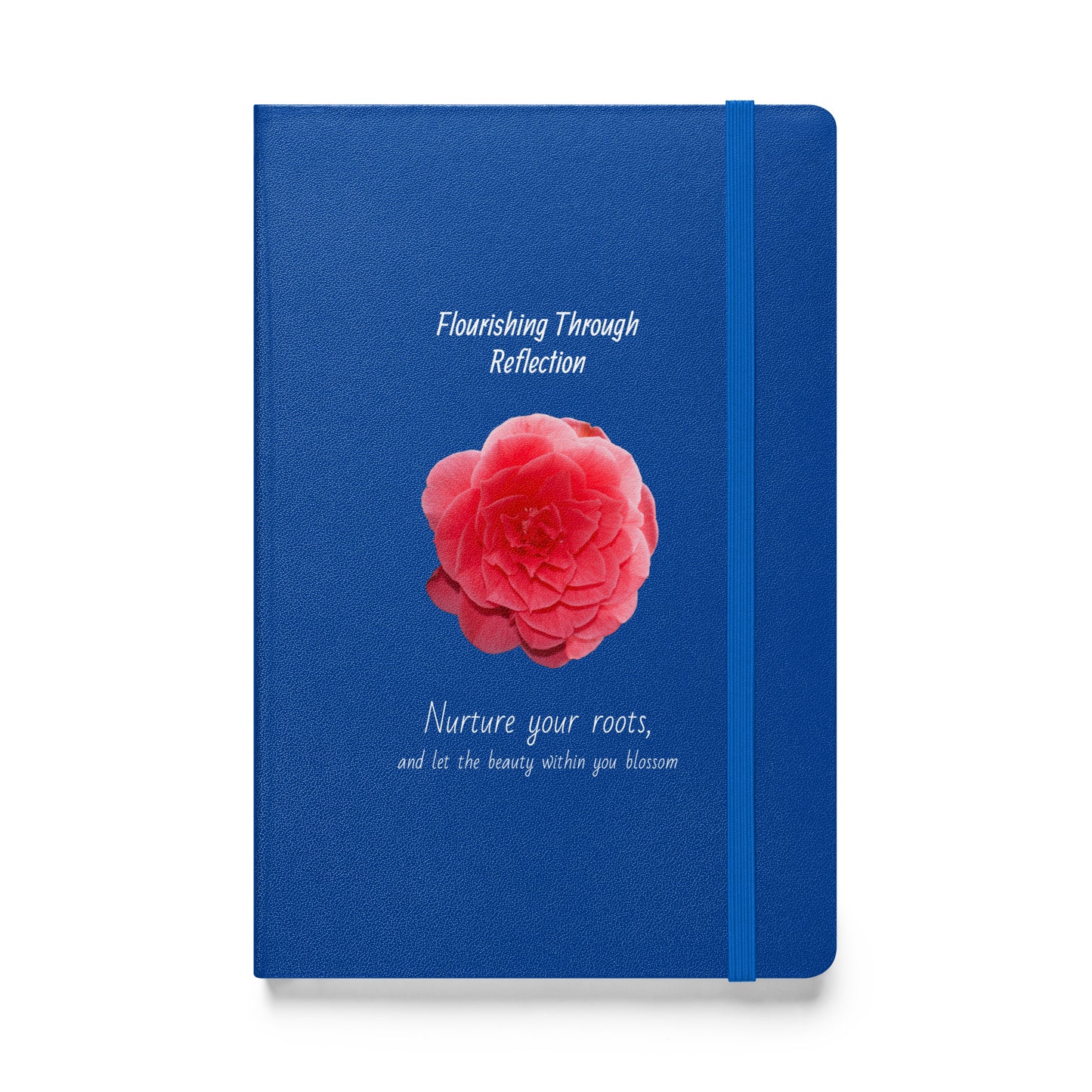 Personal Hardcover Journal | Red Camellia | 80 Page Notebook